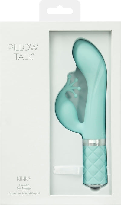 Pillow Talk Kinky – Rechargeable Dual Motor Clitoral and G-Spot Vibrator > Vibrators > Ladies > Rabbit - Tophatter Daily Deals