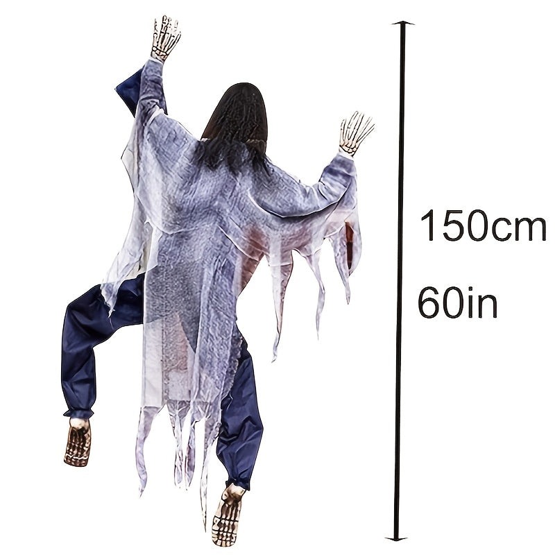 Skeleton Mannequin Halloween Wall Climbing Decoration Halloween - Tophatter Daily Deals