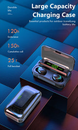 Bluetooth 5.0 Earbuds For Android Wireless Earphone 5 - Tophatter Daily Deals