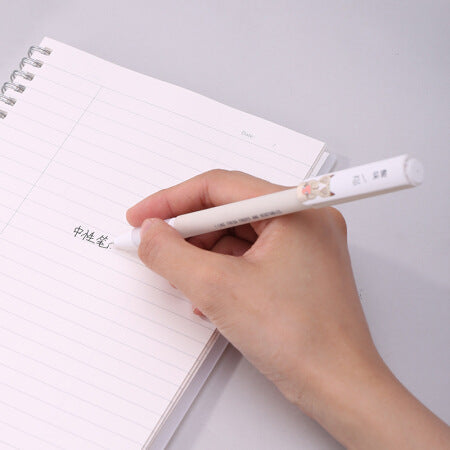 Black Gel Pen Full Needle Tube Water Pen Signature Pen Gel Pen 0 - Tophatter Daily Deals