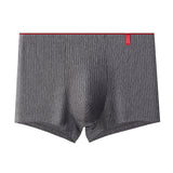 Antibacterial Boxers Boys Cotton Plus Size Men's Shorts Dark Grey 0 - Tophatter Daily Deals