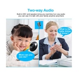 Baby Monitor With Camera And Audio IP Wireless 3D Tracking Mini Camera 2MP HD 1080P 5 - Tophatter Daily Deals