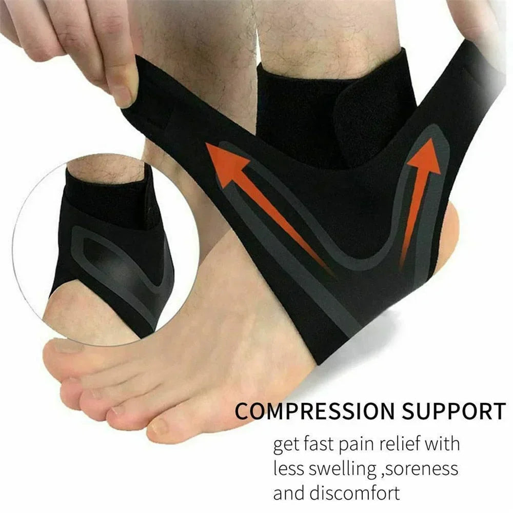 Ankle Compression X Wrap Brace Sleeve Support Pain Relief - Tophatter Daily Deals
