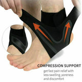 Ankle Compression X Wrap Brace Sleeve Support Pain Relief - Tophatter Daily Deals