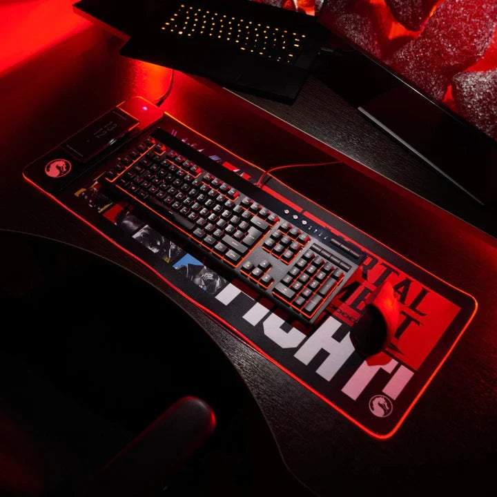 Mortal Kombat - Oversize Gaming Mat & Mobile Charger Gaming Mat - Tophatter Daily Deals