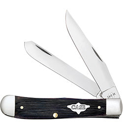 Case Trapper - Barnboard Jig Purple Bone - 09700 Traditional Knives - Tophatter Daily Deals