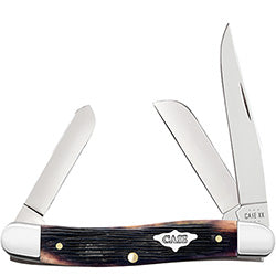 Case Medium Stockman - Barnboard Jig Purple Bone - 09701 - Tophatter Daily Deals
