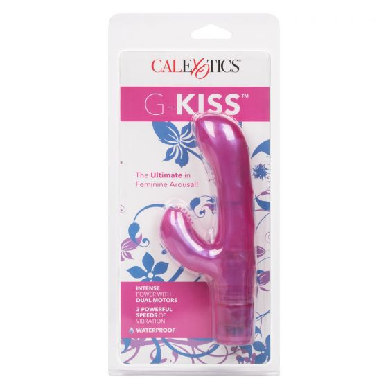 G-Kiss Vibrator in Pink Vibrator - Tophatter Daily Deals