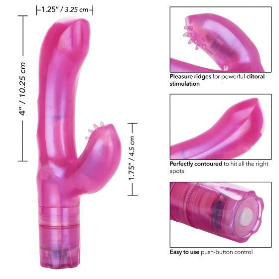 G-Kiss Vibrator in Pink Vibrator - Tophatter Daily Deals