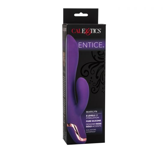Entice Marilyn Vibrator in Purple Vibrator - Tophatter Daily Deals