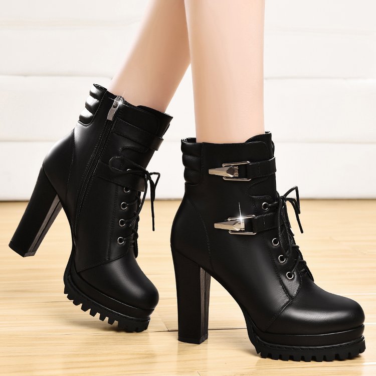 British Style High Heel Women Shoes 0 - Tophatter Daily Deals