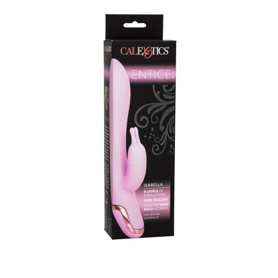 Entice Isabella Rabbit Vibrator in Pink Vibrator - Tophatter Daily Deals
