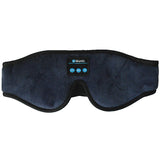 3D Eye Mask Bluetooth Sleep Comfortable Music Bluetooth Headset Blue 0 - Tophatter Daily Deals