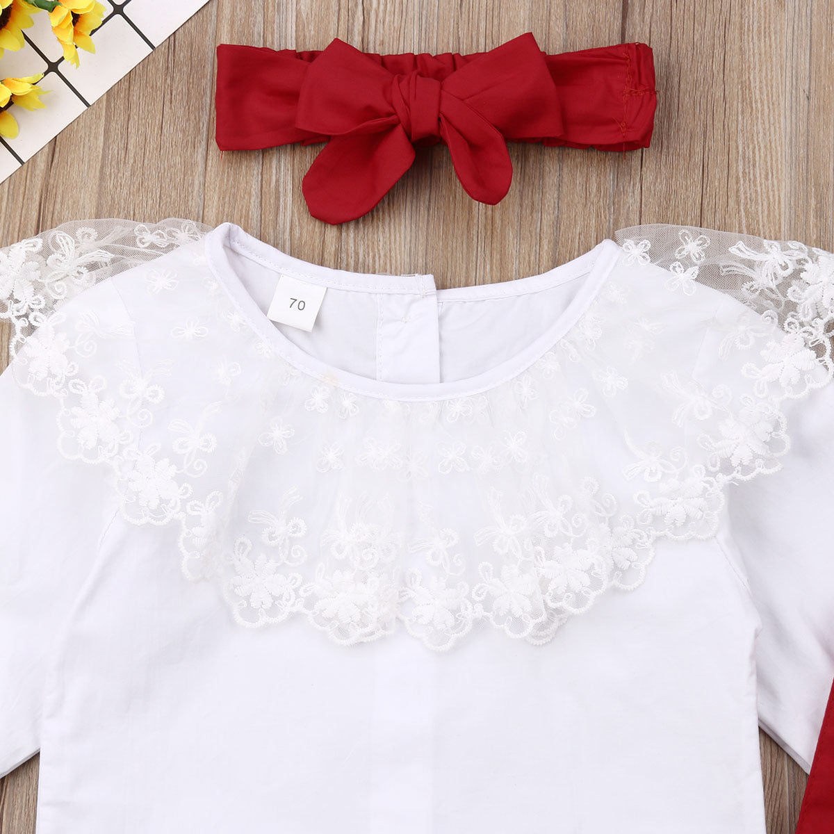 A three-piece summer suit for girls 0 - Tophatter Daily Deals