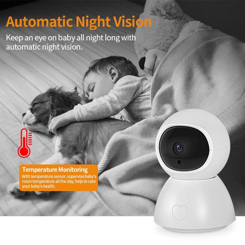 5-inch Baby Monitor Surveillance Camera 0 - Tophatter Daily Deals