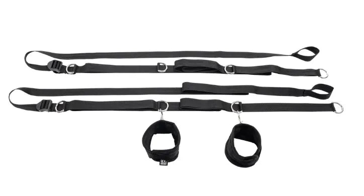 Shadow Anywhere You Dare Bondage Restraint System – Adjustable Restraint Kit > Bondage Gear > Bed Restraints - Tophatter Daily Deals