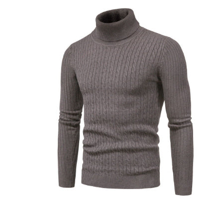 Fitted Men's Rollneck Sweater - Slim Cut, Cable Knit Winter Coffee2 3D Changing Face Moving Picture Frame - Tophatter Daily Deals