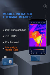 Android Plug-in Thermal Imaging Camera 0 - Tophatter Daily Deals