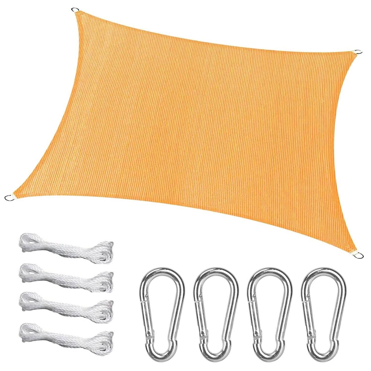 98% UV Block Awning Shelter Rectangle Shade Sails Top Canopy Outdoor Recreation - Tophatter Daily Deals