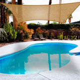 98% UV Block Awning Shelter Rectangle Shade Sails Top Canopy Outdoor Recreation - Tophatter Daily Deals