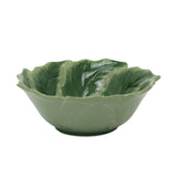 Reactive Glaze Holly Foliage Christmas Bowl | Festive Ceramic Bowl - 220ml Bowl - Tophatter Daily Deals