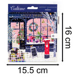 The Christmas Gift Shop - Christmas Advent Calendar Greetings Card & Envelope Advent Calendar - Tophatter Daily Deals
