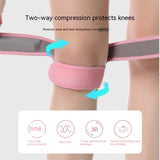 Built-in Double Silicone Pressure Adjustable Patella Retinaculum 0 - Tophatter Daily Deals