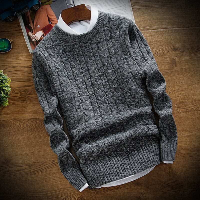 Autumn and winter turtleneck sweater Grey 0 - Tophatter Daily Deals