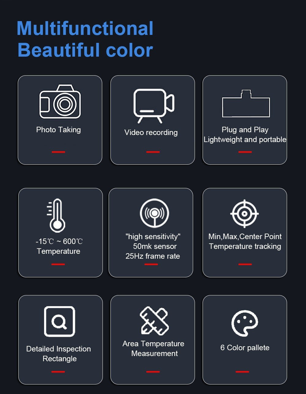 Android Plug-in Thermal Imaging Camera 0 - Tophatter Daily Deals