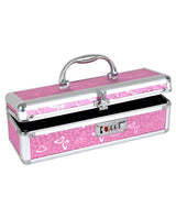 Lockable Vibrator Case Pink Household Storage Containers - Tophatter Daily Deals