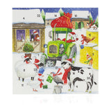 Christmas on the Farm Advent Calendar Greetings Card | Christmas Advent Calendar Advent Calendar - Tophatter Daily Deals