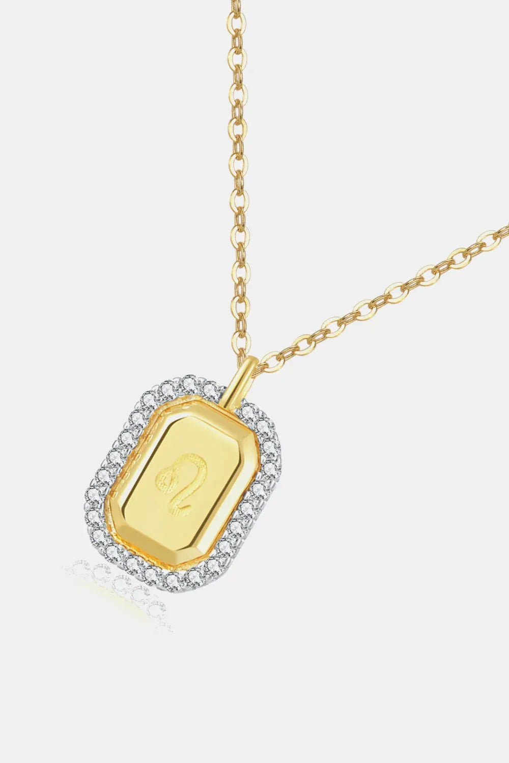 Zircon Decor Constellation Pendant Necklace Necklaces - Tophatter Daily Deals