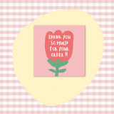 50 PcsPack Square Simple Thank-you Card Coated Paper Business Cards K113 Style 50 Pieces 0 - Tophatter Daily Deals