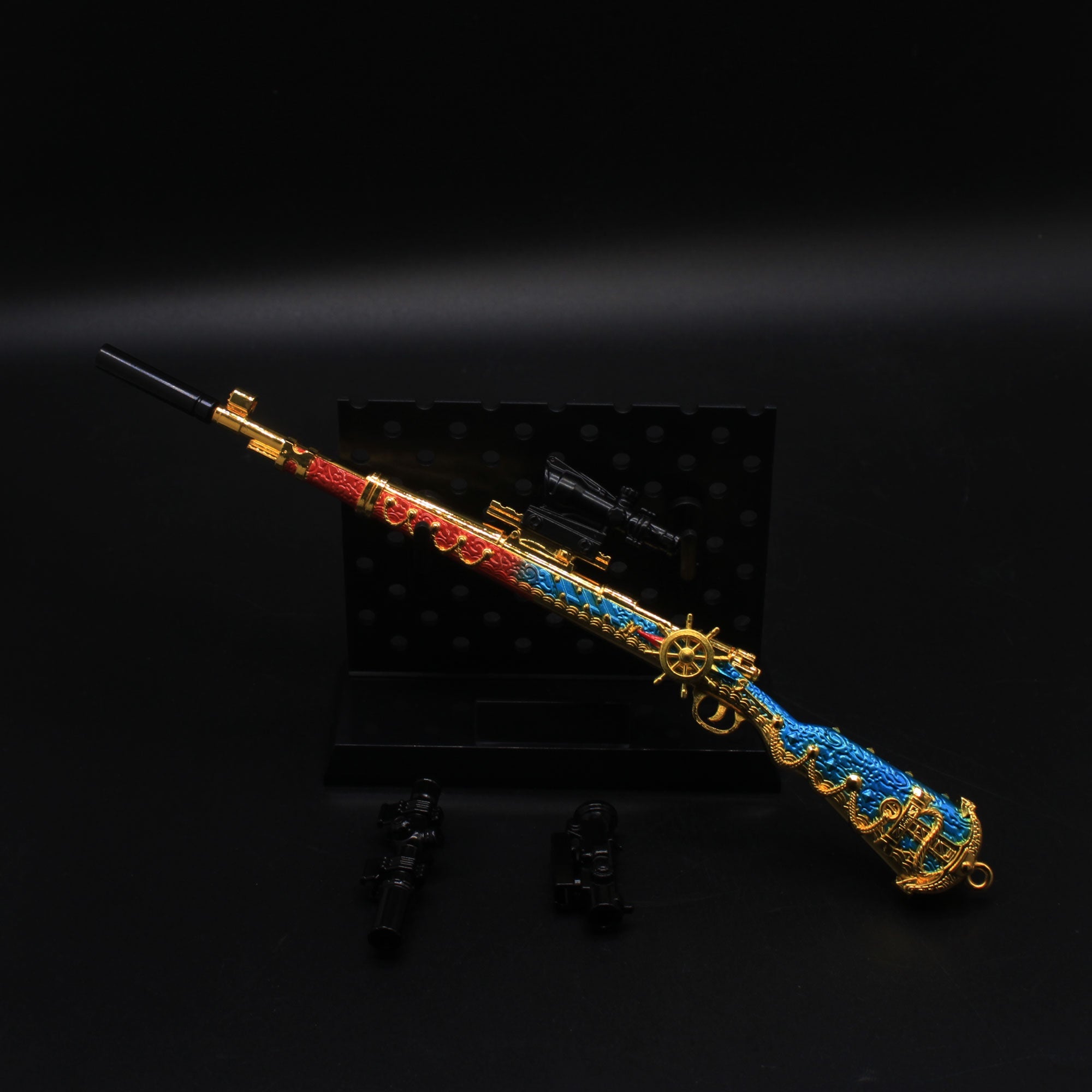 Kar98K Miniature Metal Karabiner Navigation Style Skin 22CM/8.7" - Tophatter Daily Deals