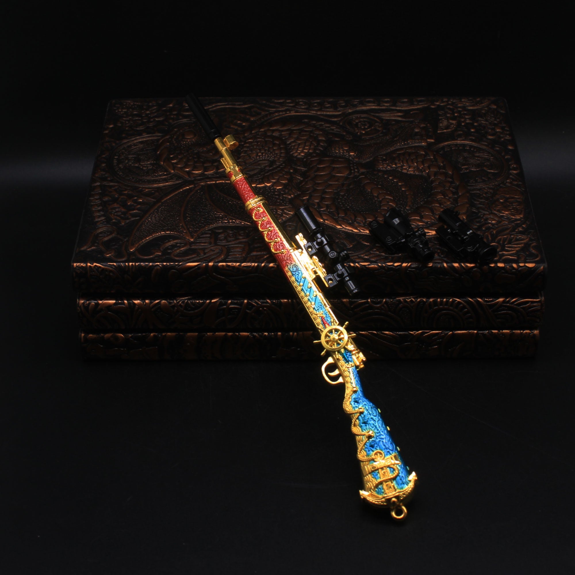 Kar98K Miniature Metal Karabiner Navigation Style Skin 22CM/8.7