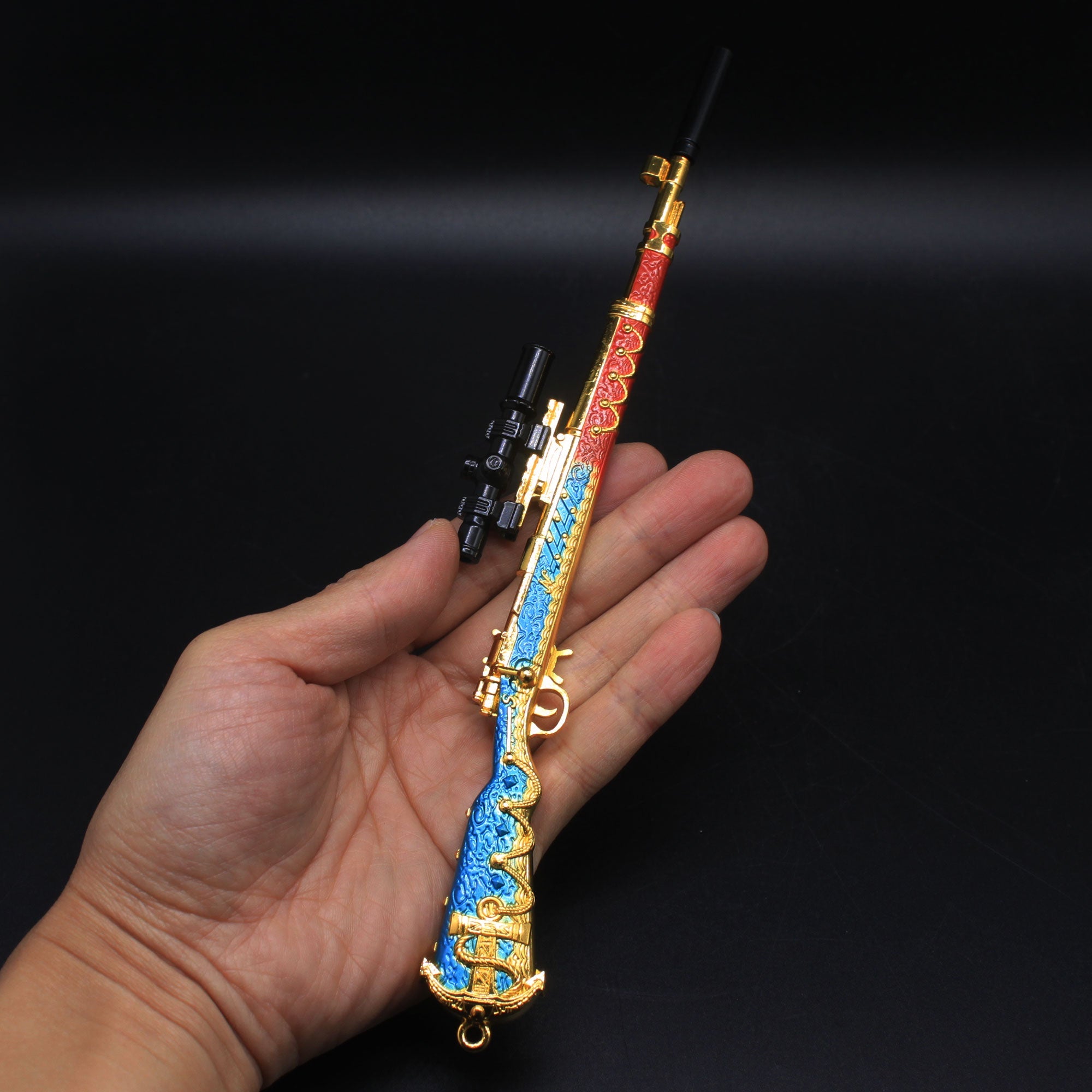 Kar98K Miniature Metal Karabiner Navigation Style Skin 22CM/8.7