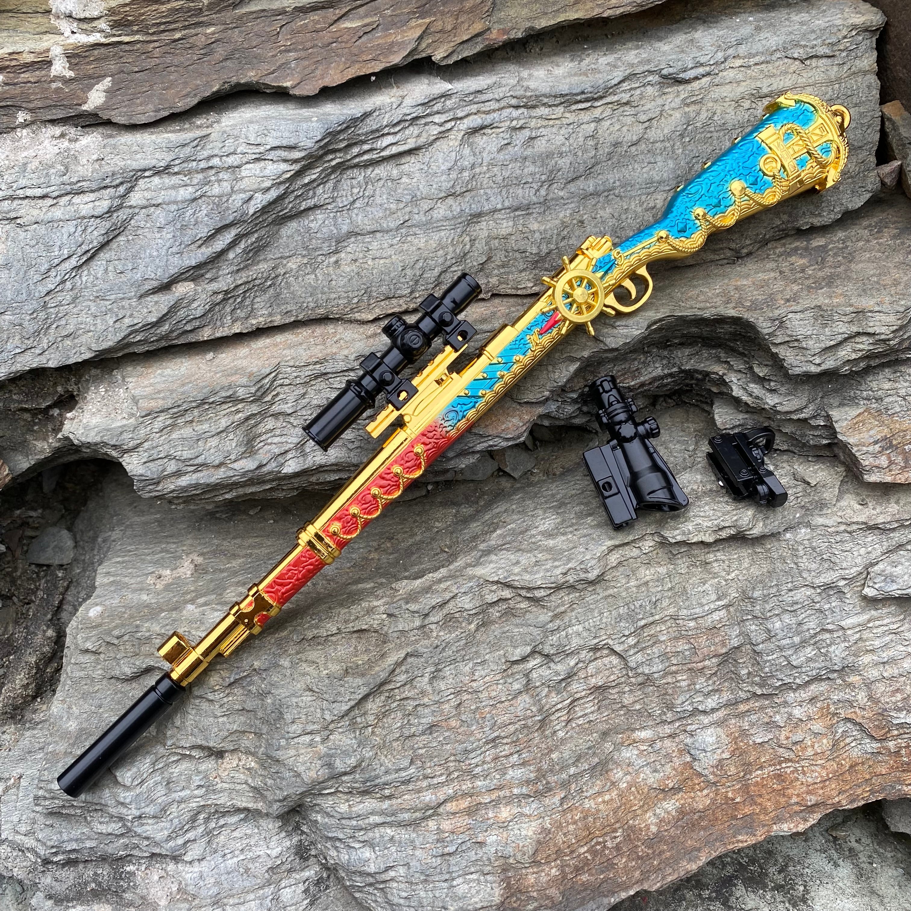 Kar98K Miniature Metal Karabiner Navigation Style Skin 22CM/8.7" - Tophatter Daily Deals