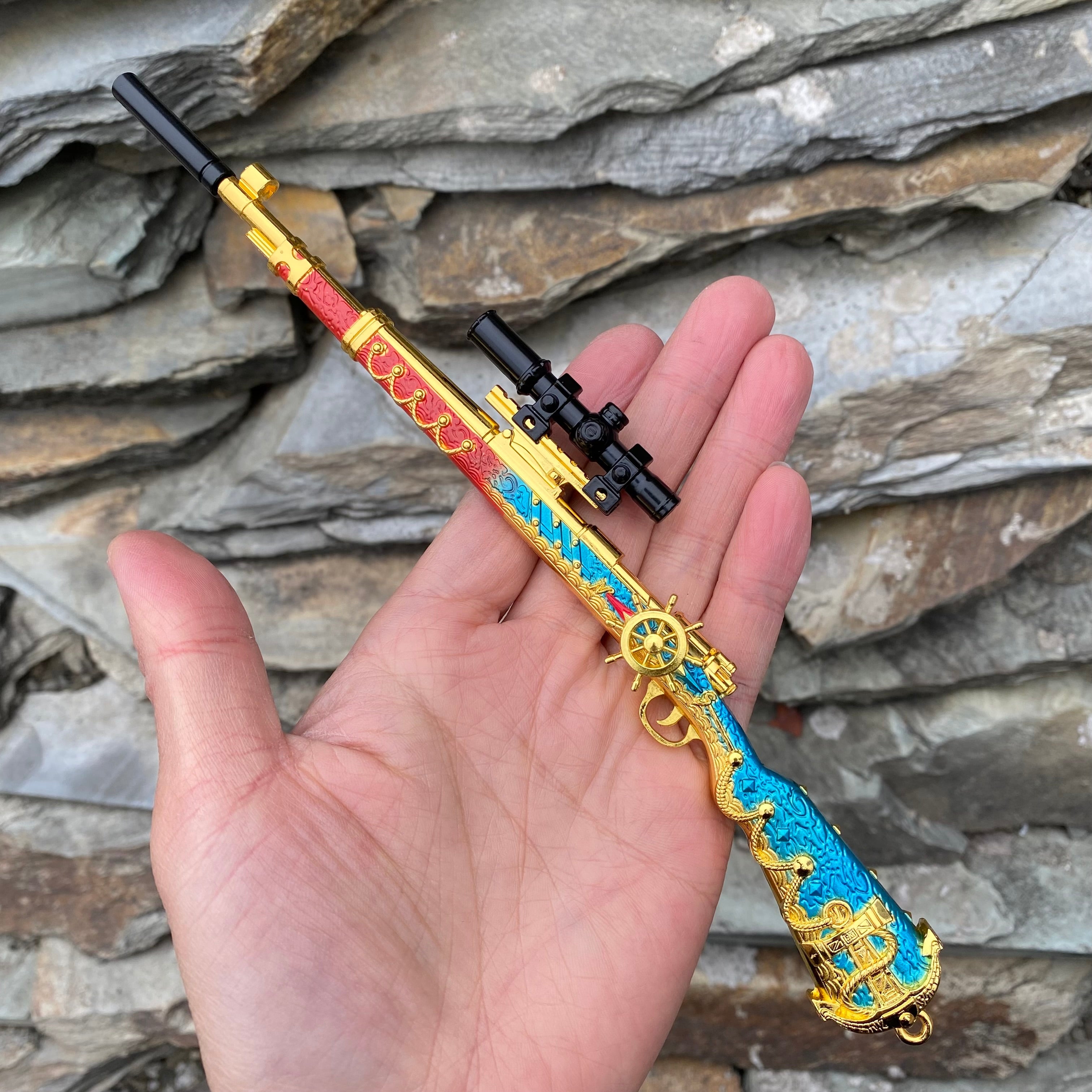 Kar98K Miniature Metal Karabiner Navigation Style Skin 22CM/8.7