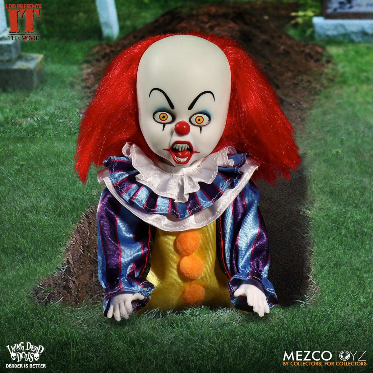 IT (Original) – Living Dead Dolls Presents Pennywise Doll Collectible Doll - Tophatter Daily Deals