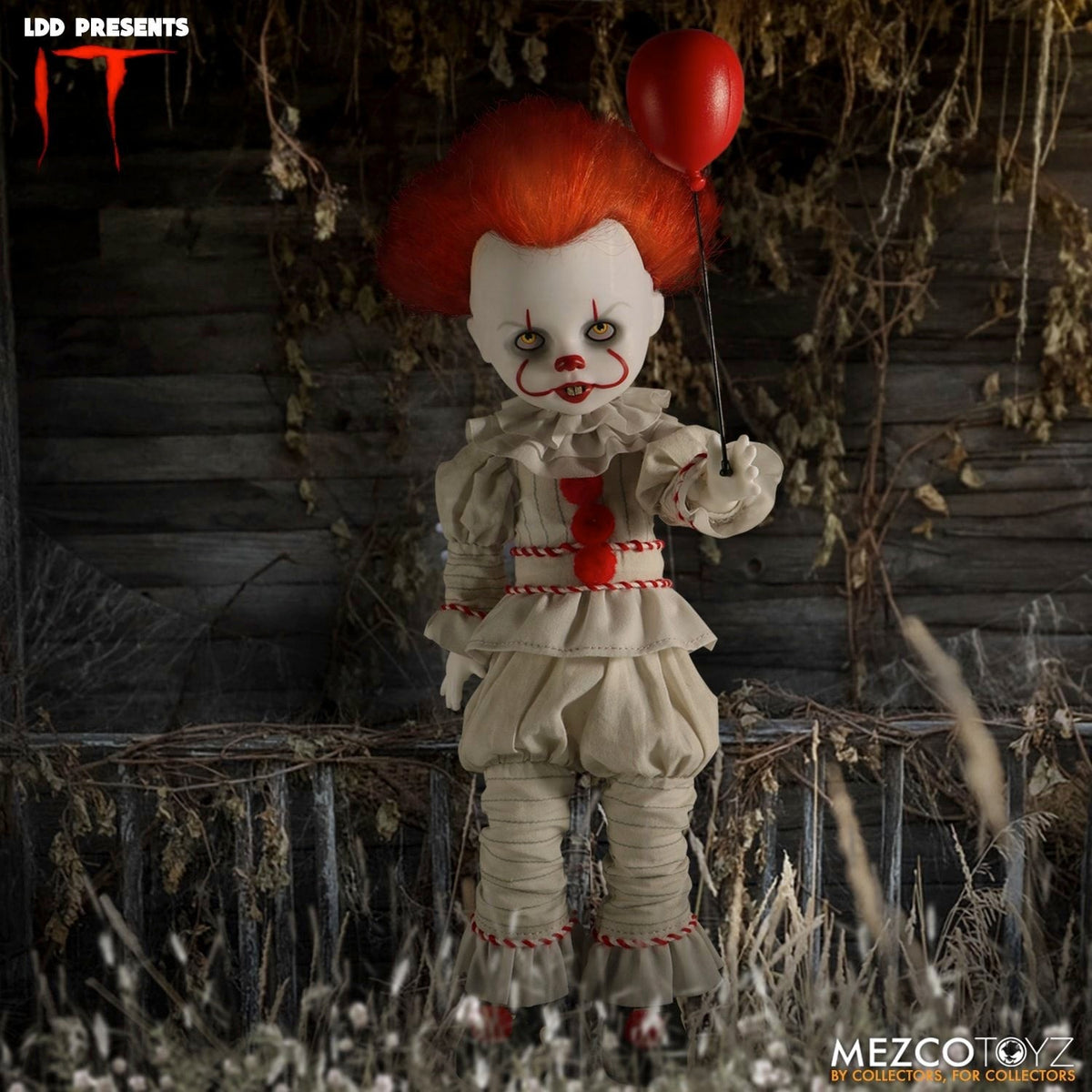IT – Living Dead Dolls Presents Pennywise Doll Collectible Doll - Tophatter Daily Deals