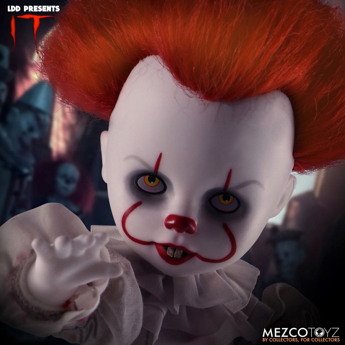 IT – Living Dead Dolls Presents Pennywise Doll Collectible Doll - Tophatter Daily Deals