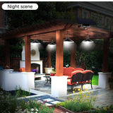 16LED solar chandelier 0 - Tophatter Daily Deals