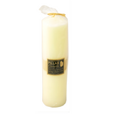 250 Hour Large Church Pillar Candle ~ Cream Votive Candle Candle - Tophatter Daily Deals