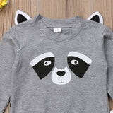 Brown Bear Shape Cute Long-sleeved Simple Children's Suit 0 - Tophatter Daily Deals