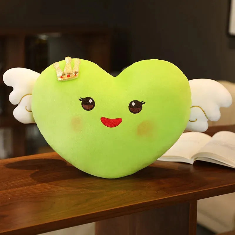 Angel Wings™ Plush Pillow Grass Green A Pillows - Tophatter Daily Deals