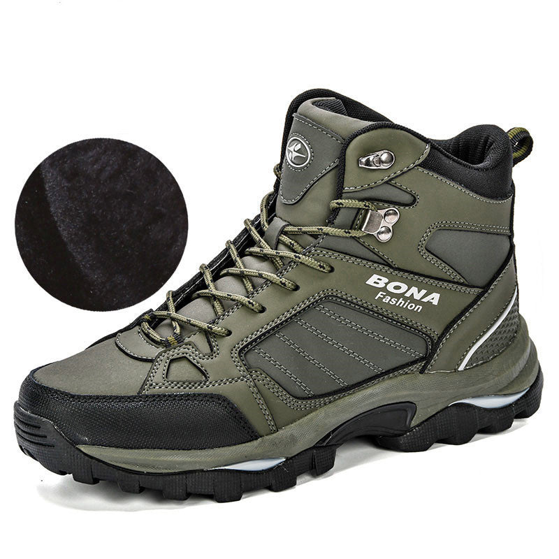 BONA winter warm men's shoes casual sports shoes 0 - Tophatter Daily Deals