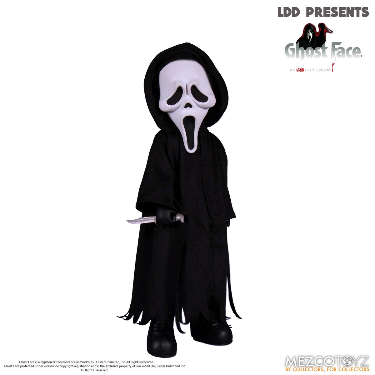 Scream - Living Dead Dolls Presents Ghostface Collectible Doll - Tophatter Daily Deals