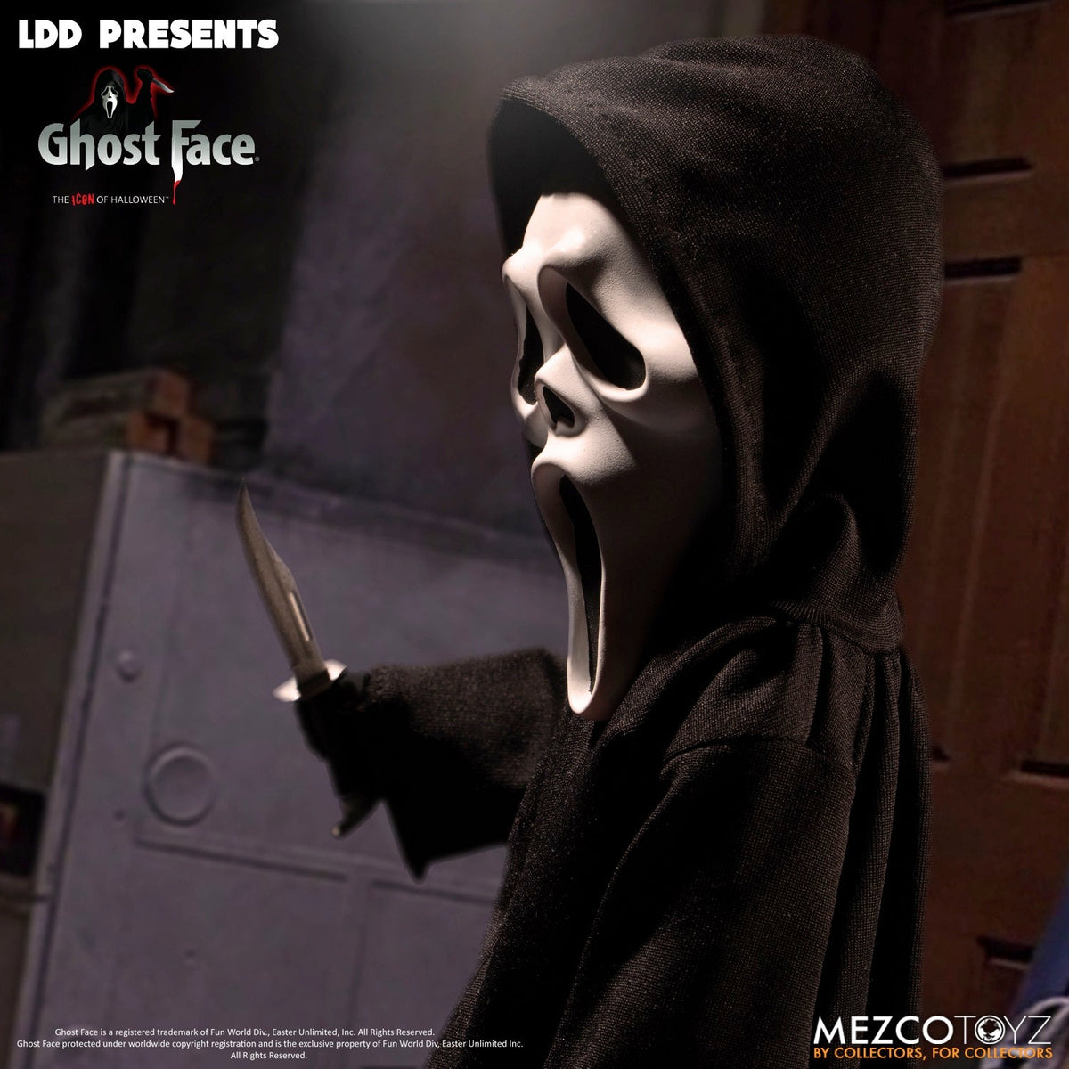 Scream - Living Dead Dolls Presents Ghostface Collectible Doll - Tophatter Daily Deals