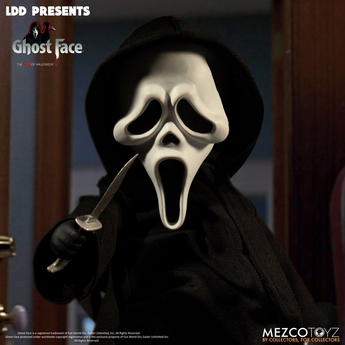 Scream - Living Dead Dolls Presents Ghostface Collectible Doll - Tophatter Daily Deals