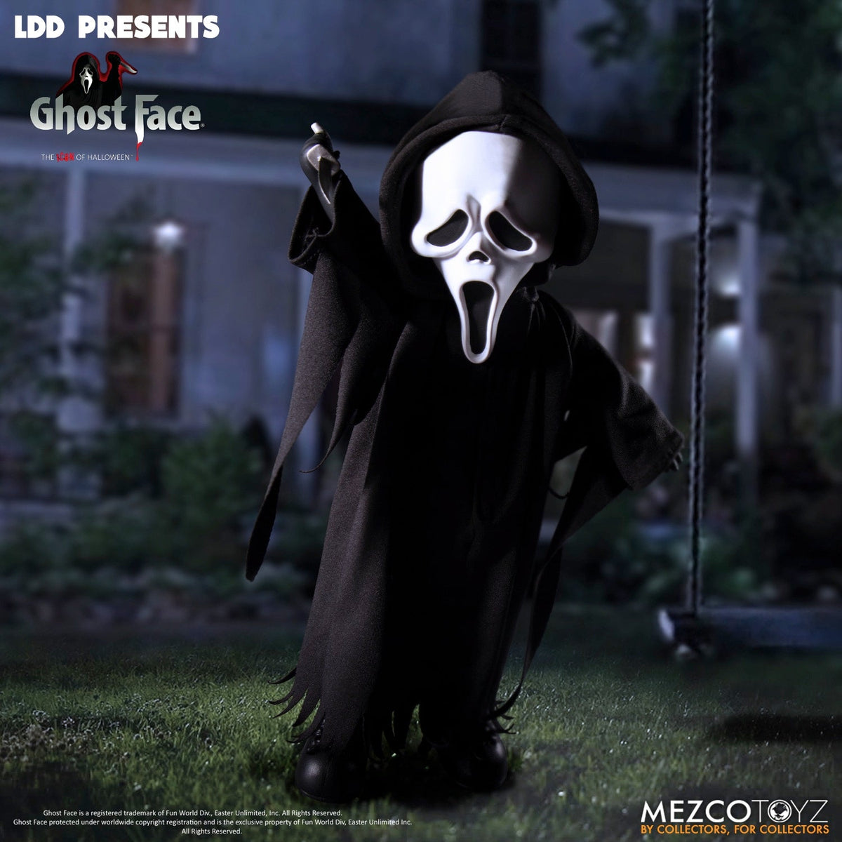 Scream - Living Dead Dolls Presents Ghostface Collectible Doll - Tophatter Daily Deals